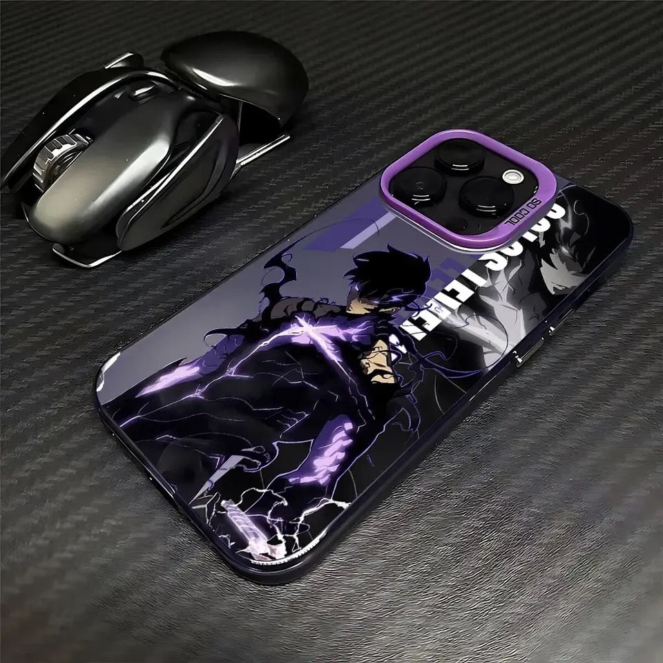 Anime Solos Levelings Handyhülle für iPhone Anti Fall Matte Rückseite