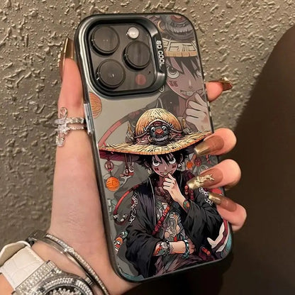 Anime Ones Pieces Luffys Handyhülle für iPhone 16/15/14/13/12