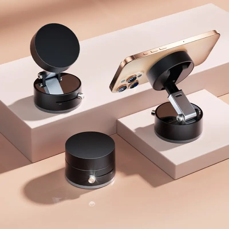 Magnetischer Telefonständer fürs Auto und Content-Ersteller – Stabile Halterung für Aufnahmen und freihändiges Fahren