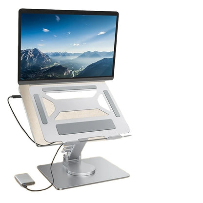 Laptopständer mit integriertem USB-Hub