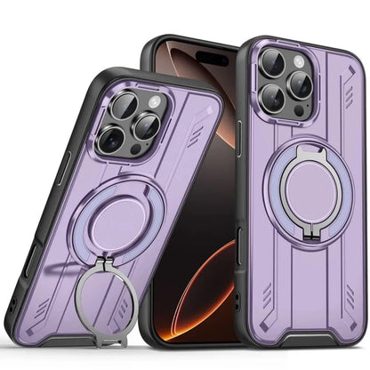 Stoßfeste Magnethülle mit Ringständer – 360°-Schutz &amp; freihändiger Komfort für iPhone