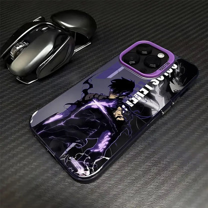 Anime Solos Levelings Handyhülle für iPhone Anti Fall Matte Rückseite