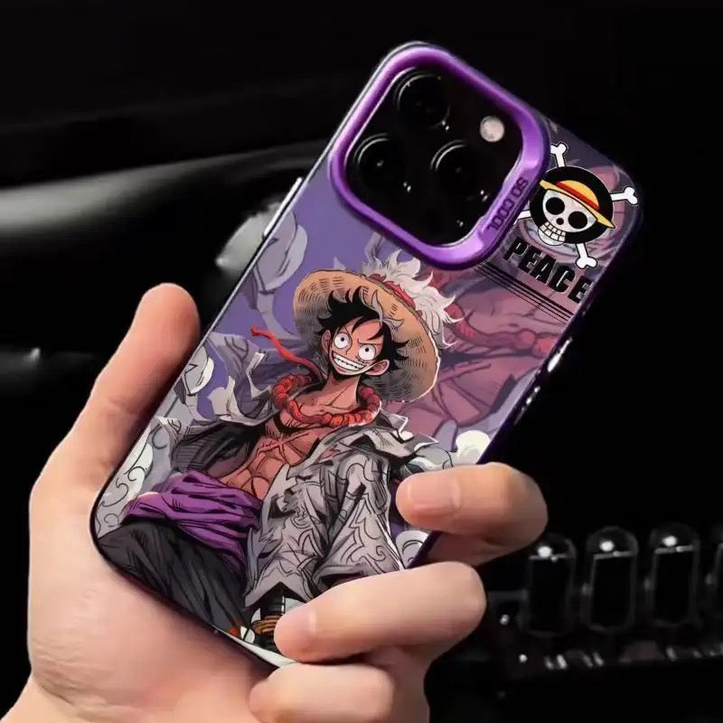 Anime Ones Pieces Luffys Handyhülle für iPhone 16/15/14/13/12