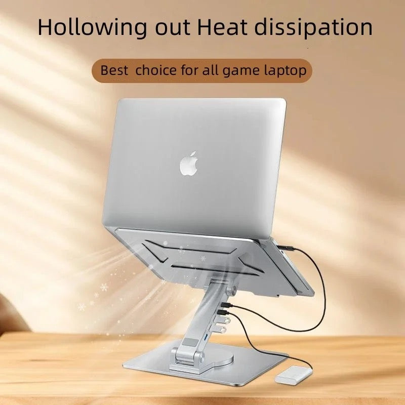 Laptopständer mit integriertem USB-Hub