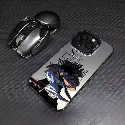 Anime Solos Levelings Handyhülle für iPhone Anti Fall Matte Rückseite