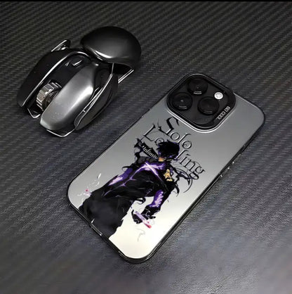 Anime Solos Levelings Handyhülle für iPhone Anti Fall Matte Rückseite