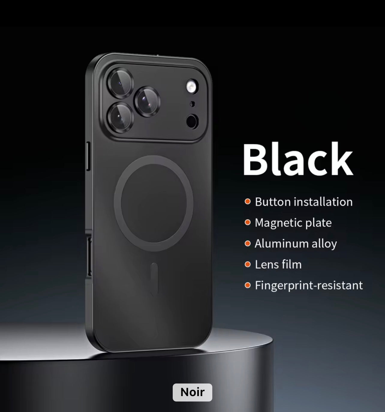 Vollmetall-iPhone-Hülle mit Kameraschutz &amp; MagSafe-Kompatibilität – Robuste 360°-Abdeckung für Rundumschutz