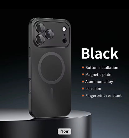 Vollmetall-iPhone-Hülle mit Kameraschutz &amp; MagSafe-Kompatibilität – Robuste 360°-Abdeckung für Rundumschutz