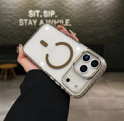 Luxuriöse MagSafe iPhone-Hülle – Schutz und Eleganz vereint