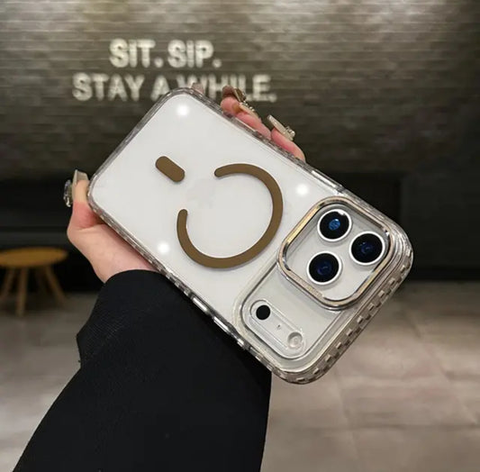 Luxuriöse MagSafe iPhone-Hülle – Schutz und Eleganz vereint