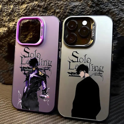 Anime Solos Levelings Handyhülle für iPhone Anti Fall Matte Rückseite