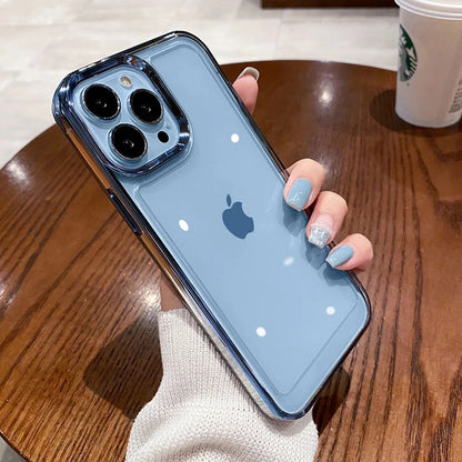 Transparente iPhone-Hüllen – Stoßfeste Acryl-Kantenabdeckung für die iPhone-Serie 11–16