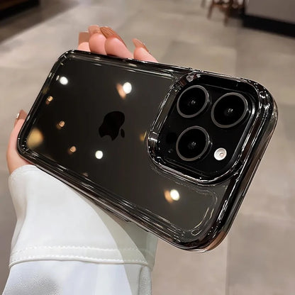 Transparente iPhone-Hüllen – Stoßfeste Acryl-Kantenabdeckung für die iPhone-Serie 11–16